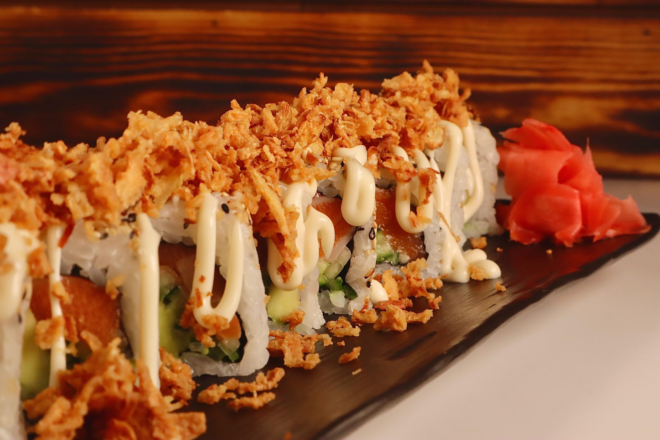 SALMON AVOCADO CRUNCH